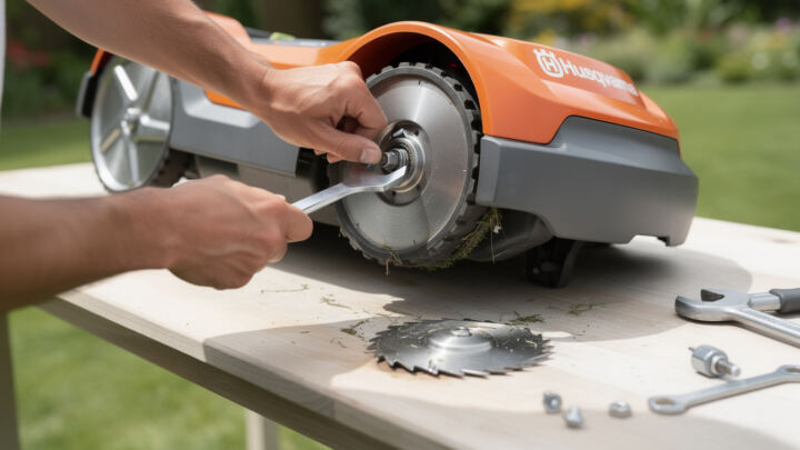 découvrez comment changer facilement les lames de votre robot tondeuse husqvarna grâce à notre guide étape par étape, pour un entretien optimal et une tonte efficace.
