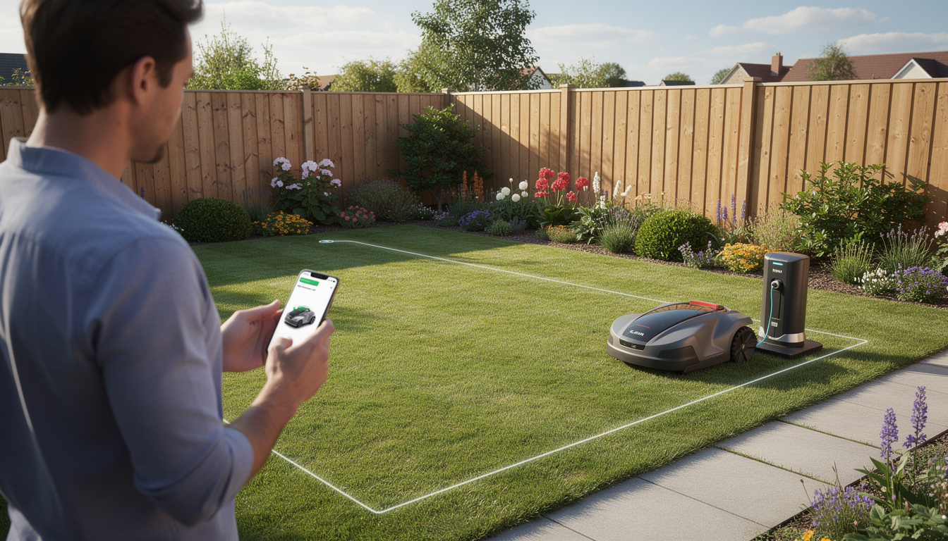 Comment connecter mon robot tondeuse Husqvarna ? 2 découvrez comment connecter facilement votre robot tondeuse husqvarna pour optimiser son fonctionnement et profiter d'une pelouse parfaitement entretenue.