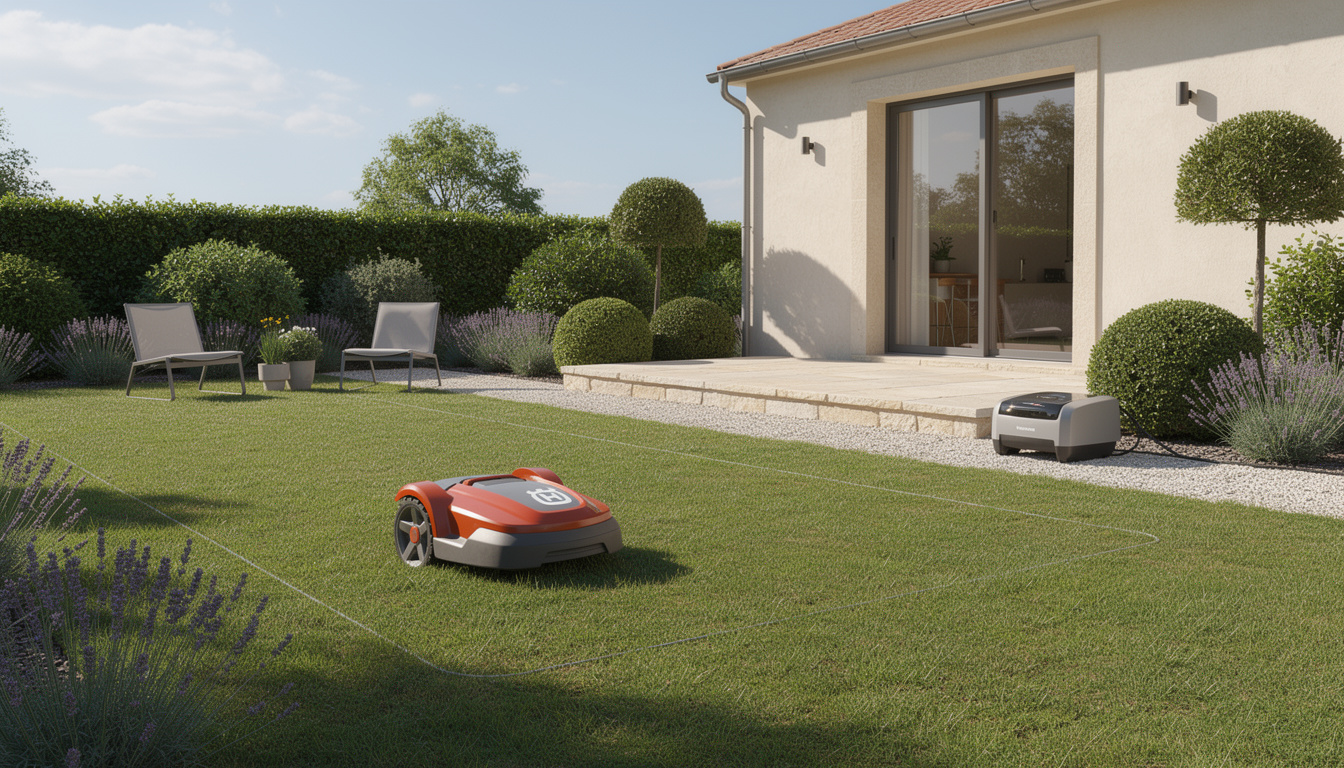 découvrez le fonctionnement d'un robot tondeuse husqvarna : son installation, ses technologies avancées et ses avantages pour un jardin parfaitement entretenu sans effort.