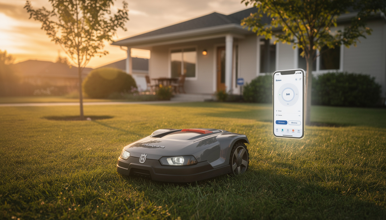 découvrez comment commander facilement les heures de tonte de votre robot tondeuse husqvarna pour un entretien optimal de votre pelouse.