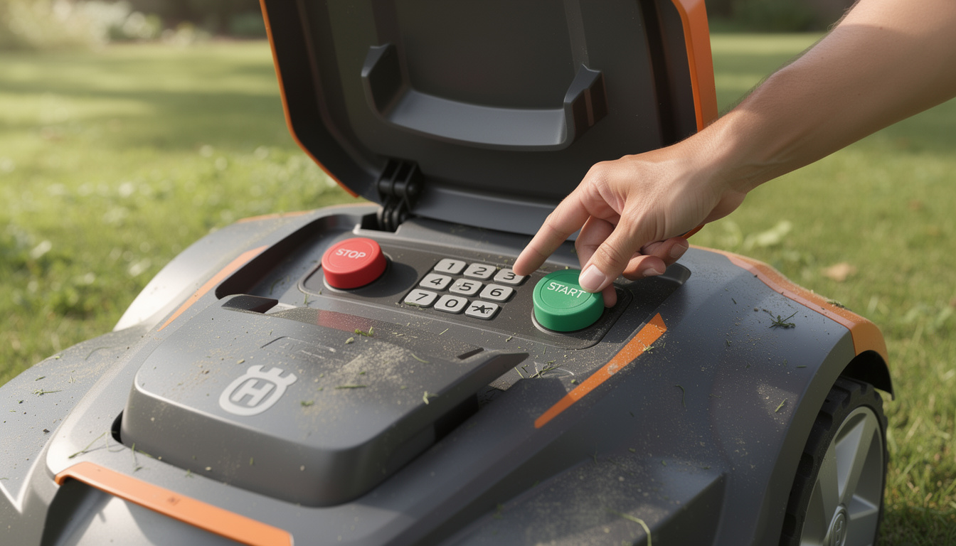 découvrez comment démarrer manuellement un robot tondeuse husqvarna grâce à notre guide étape par étape, pour une tonte efficace et sans souci.