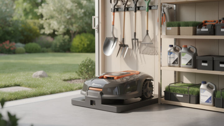 découvrez nos conseils pratiques pour bien ranger votre robot tondeuse husqvarna et assurer sa longévité toute l'année.