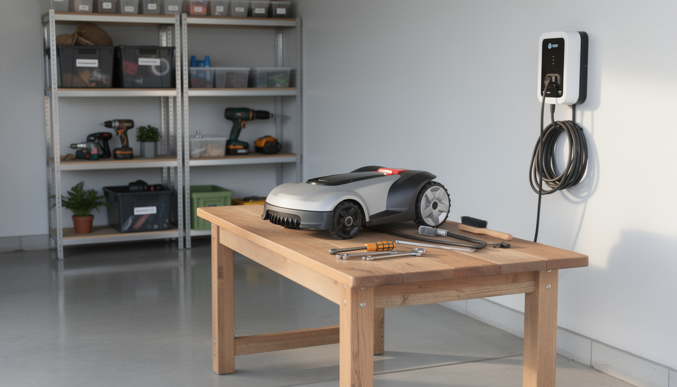 découvrez nos conseils pratiques pour ranger correctement votre robot tondeuse husqvarna et prolonger sa durée de vie.