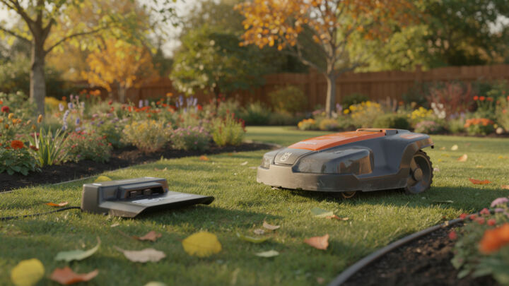 Quand rentrer son robot tondeuse Husqvarna ? 1 découvrez le meilleur moment pour rentrer votre robot tondeuse husqvarna afin d'assurer son entretien optimal et prolonger sa durée de vie.